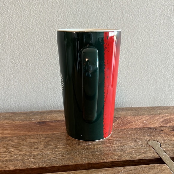 STARBUCKS 2021 green red and purple Tall 16oz Coffee Mug - Picture 2 of 8